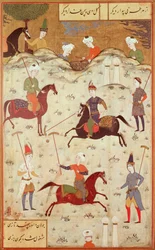 Une partie de polo